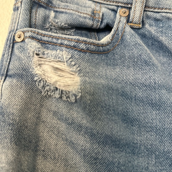 American Eagle Stretch Distressed Jeans Women's Size 6 - Picture 7 of 16
